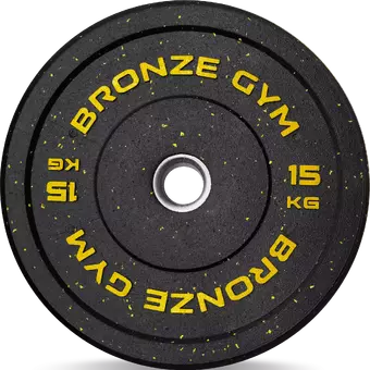 Диск бамперный BRONZE GYM 15КГ Д50