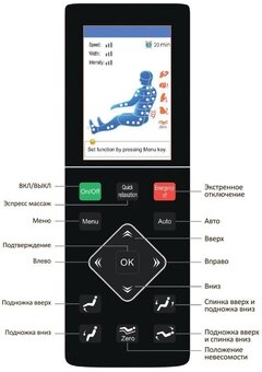GESS Rolfing массажное кресло (черное)