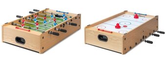 Игровой стол - трансформер 'Garlando F-Mini 2 в 1' (настольный футбол, аэрохоккей)