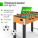 Игровой стол UNIX Line Футбол - Кикер (122х64 cм) Wood Игровой стол UNIX Line Футбол - Кикер (122х64 cм) Wood