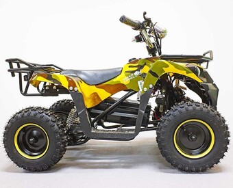 Квадроцикл детский GreenCamel Гоби K40 (36V 800W R6 Цепь) быстросъем. электр.