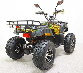 Квадроцикл подростковый GreenCamel Сахара AWD 4x4 (60V 2x2kW R10 alum Дифференциал) электро