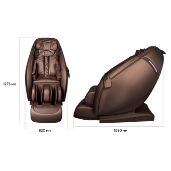 Массажное кресло Ergonova Organic 5 Espresso Brown