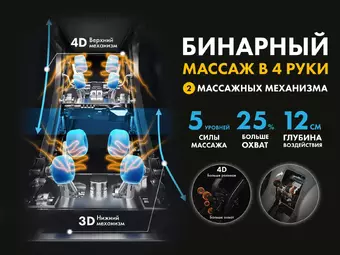 Массажное кресло FUJIMO ? GURU2 F800 Коричневый