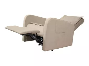 Массажное кресло реклайнер с электроприводом FUJIMO E-COMFORT CHAIR F3005 FEF Грейси, Терра, Ваниль