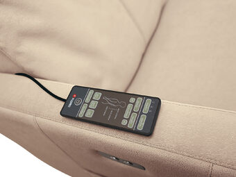 Массажное кресло реклайнер с подъемом FUJIMO LIFT CHAIR F3005 FLFL Ваниль (Sakura 4)