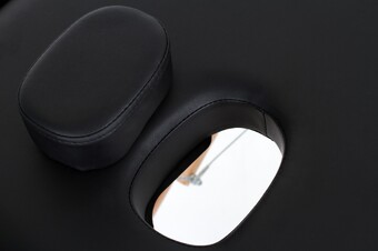 Массажный складной стол Mizomed Premium 2 черный