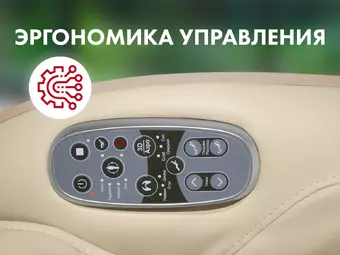 Мобильное массажное кресло FUJIMO CYBER LOUNGE F303 Бежевый