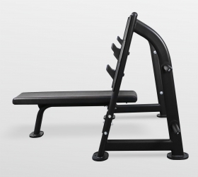 Скамья для жима горизонтальная BRONZE GYM BR-1012
