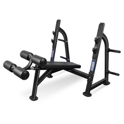 Скамья для жима с отрицательным наклоном Bronze Gym BR-1013