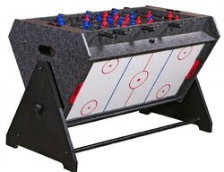 Стол-трансформер 'Vortex 3-in-1' (3 игры: аэрохоккей, футбол, бильярд, 127 х 78.7 х 86.4 см, серый)