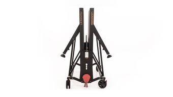 Теннисный стол складной для помещений 'RASSON PREMIUM T01 Indoor' (274 х 152,5 х 76 см, черный ясень) с сеткой