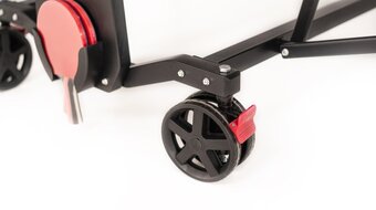 Теннисный стол складной для помещений 'RASSON PREMIUM T01 Indoor' (274 х 152,5 х 76 см, черный ясень) с сеткой