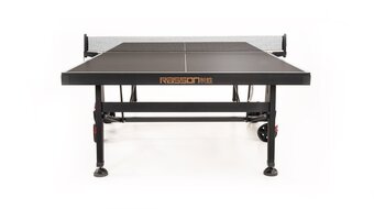Теннисный стол складной для помещений 'RASSON PREMIUM T01 Indoor' (274 х 152,5 х 76 см, черный ясень) с сеткой