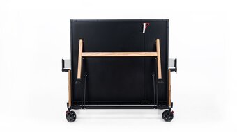 Теннисный стол складной для помещений 'RASSON PREMIUM T01 Indoor' (274 х 152,5 х 76 см, натуральный дуб) с сеткой