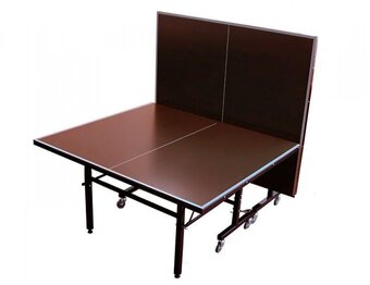 Теннисный стол всепогодный 'Master Pro Outdoor' (274 х 152,5 х 76 см, коричневый) с сеткой